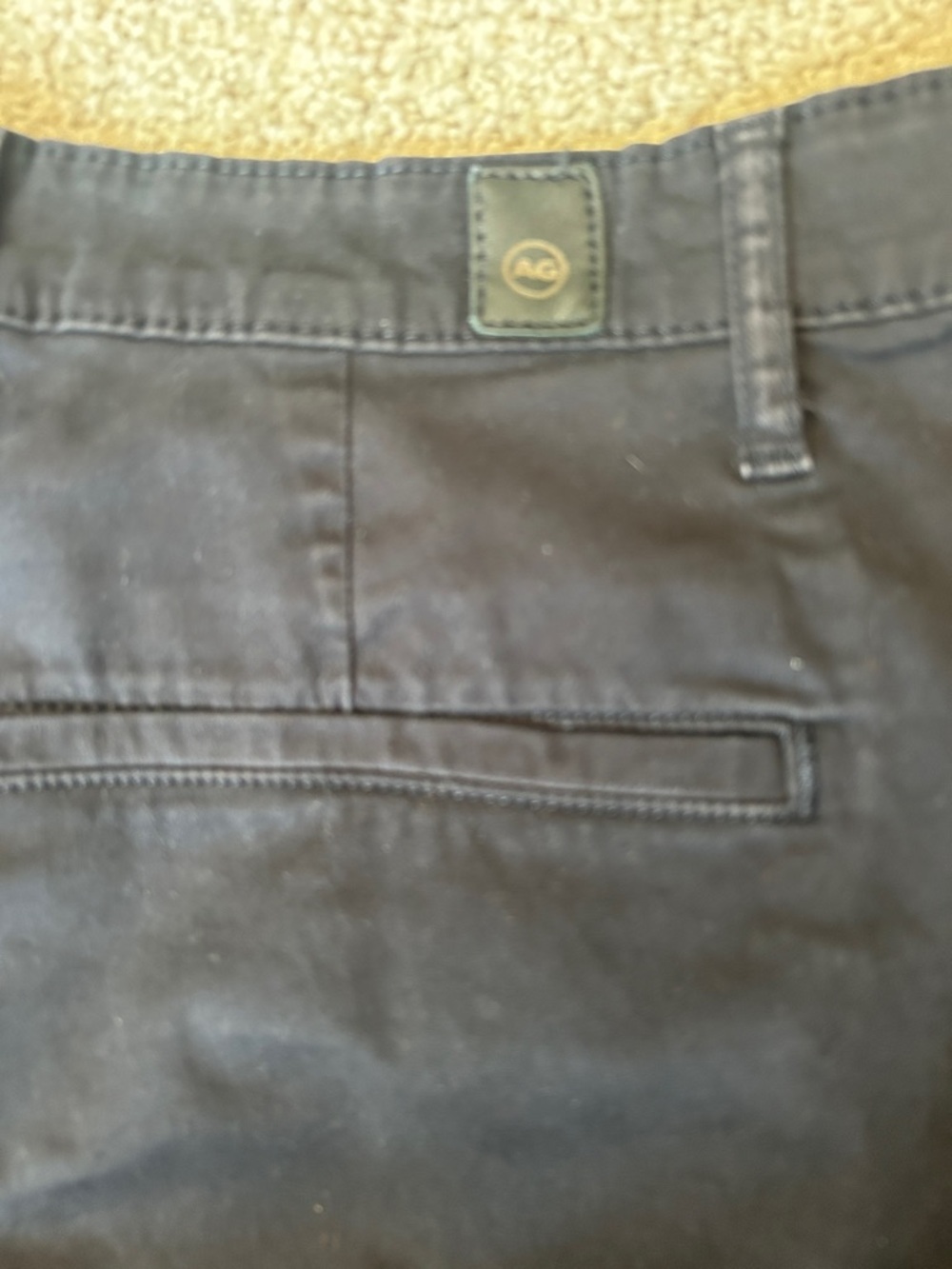 Mens AG “The Lux Khaki” pants - Picture 6 of 12